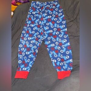 Vintage Thomas & Friends Blue and Red Pajama Bottoms